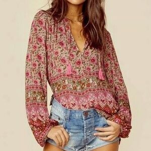 Spell and the Gypsy Collective Kombi Blouse Rare Medium